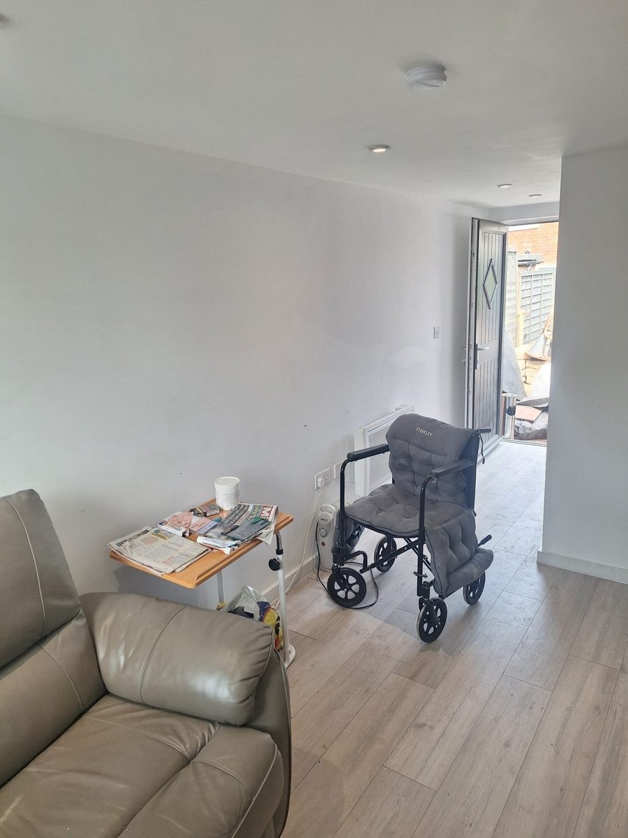 Garage conversion — Finished living space
