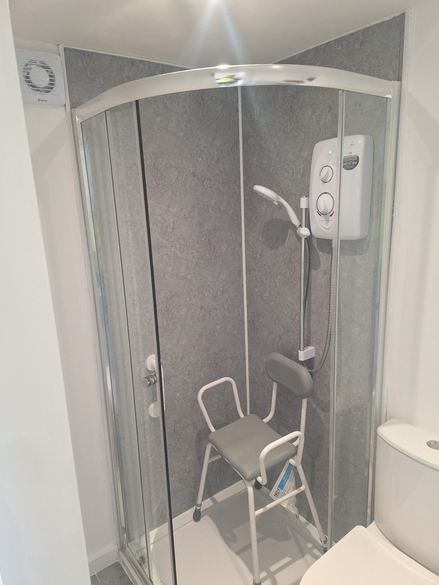Garage conversion — Shower room