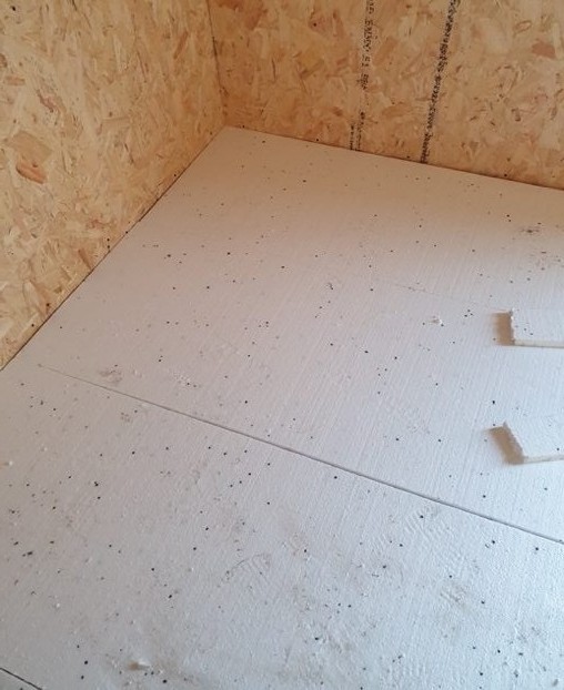 Garden shed to home office — Project photograph